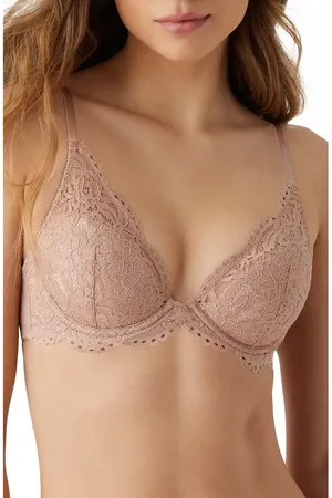 b.tempt d Ciao Bella Plunge Neck Lace T-Shirt Bra in at Nordstrom, Size 32Dd
