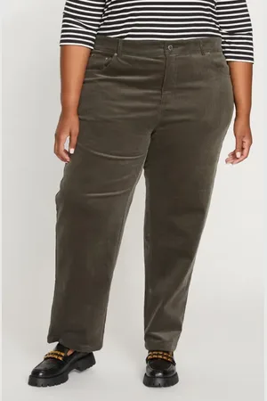 UNIVERSAL STANDARD Cassidy High Waist Corduroy Straight Leg Pants in at Nordstrom, Size 16W
