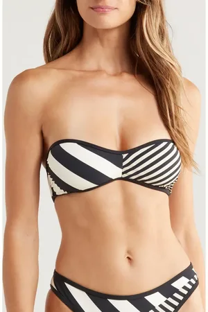 Solid The Tati Bandeau Bikini Top in at Nordstrom, Size X-Small