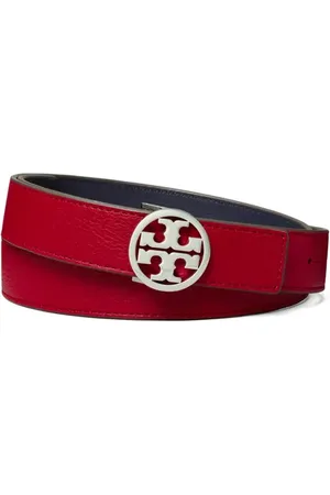Tory Burch Miller 1-Inch Reversible Logo Belt in at Nordstrom, Size X-Small