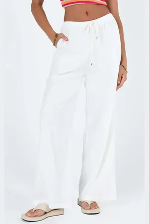 Princess Polly Ogilvie Wide Leg Pants in at Nordstrom, Size 12