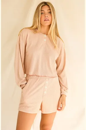 DIPPIN DAISYS Cozy Comfy Stretch Waist Shorts in at Nordstrom, Size X-Small