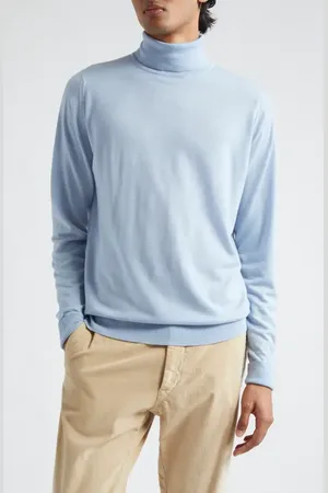 JOHN SMEDLEY Richard Turtleneck Merino Wool Sweater in at Nordstrom, Size Medium