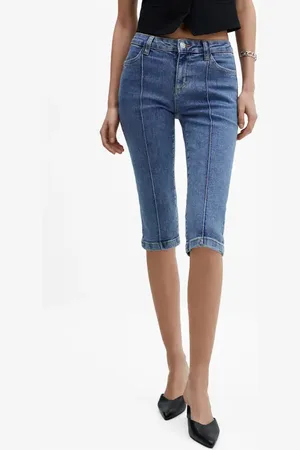MANGO Lora Skinny Capri Jeans in at Nordstrom, Size 4