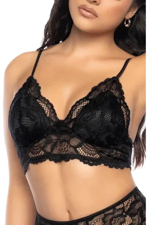 Mapalé Scalloped Lace Bra & Briefs in at Nordstrom, Size Small