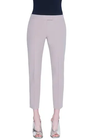 AKRIS Frankie Stretch Cotton Crop Pants in at Nordstrom, Size 2