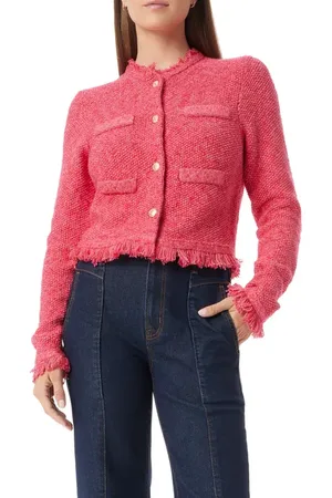 Sam Edelman Indria Fringe Jacket in at Nordstrom, Size Medium