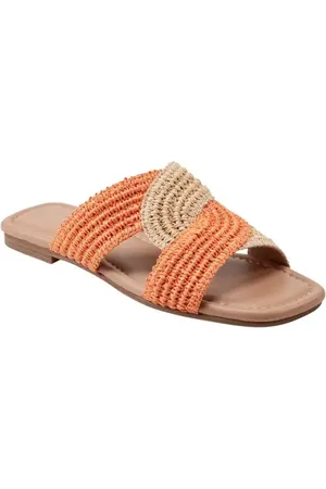MARC FISHER Navie Slide Sandal in at Nordstrom, Size 6.5