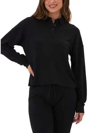 Threads 4 Thought Eleanor Long Sleeve Terry Polo in at Nordstrom, Size Small