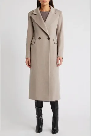 Fleurette Alix Wool Double Breasted Coat in at Nordstrom, Size 4