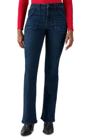 Sanctuary Sculpted Hayden Stretch Bootcut Jeans in at Nordstrom, Size 32
