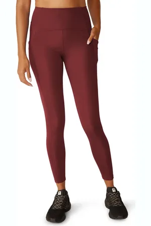 Beyond Yoga Powerbeyond Strive High Waist Pocket Leggings in at Nordstrom, Size Xx-Small