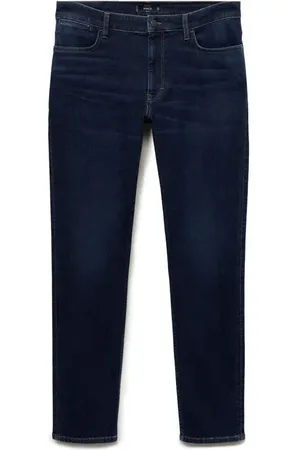 MANGO Patrick Slim Fit Ultra Soft Touch Jeans in at Nordstrom, Size 34