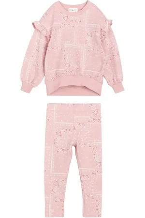 Miles The Label Paisley Print Sweatshirt & Leggings Set in at Nordstrom, Size 9M