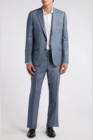 Paul Smith Tailored Fit Wool Suit in at Nordstrom, Size 46 Regular