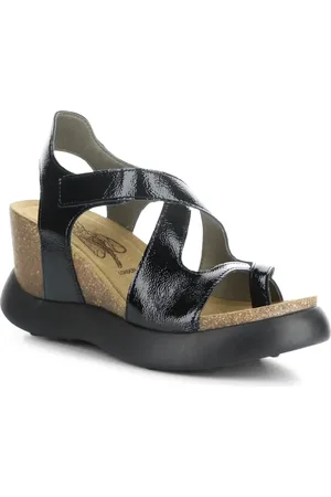 Fly London Gavi Ankle Strap Platform Wedge Sandal in at Nordstrom, Size 5.5Us