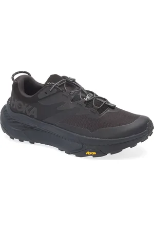 Hoka One One Transport Gore-Tex?? Waterproof Running Shoe in Black /Black at Nordstrom, Size 8