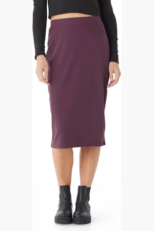 Threads 4 Thought Marla Luxe Midi Skirt in at Nordstrom, Size Xx-Large