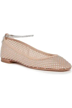 Paige Janine Chain Ankle Strap Flat in at Nordstrom, Size 6.5
