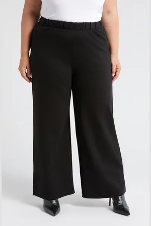 UNIVERSAL STANDARD Stephanie Wide Leg Ponte Pants in at Nordstrom
