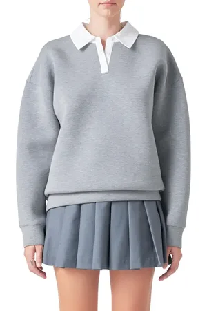 Grey Lab Polo Sweatshirt in at Nordstrom, Size Small