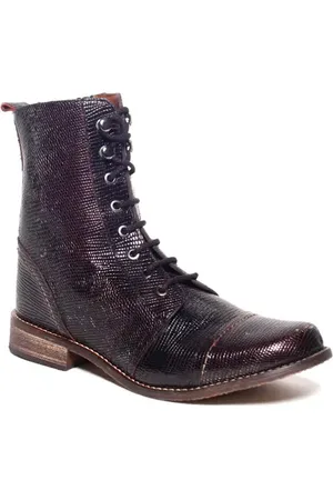 UNITY IN DIVERSITY Liberty Organic Leather Combat Boot in at Nordstrom, Size 7.5Us