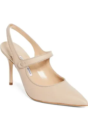 Manolo Blahnik Camparisli Pointed Toe Mary Jane Slingback Pump in at Nordstrom, Size 9.5Us