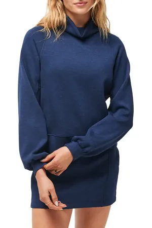 Travis Mathew Delightful Funnel Neck Sweatshirt in at Nordstrom, Size Small