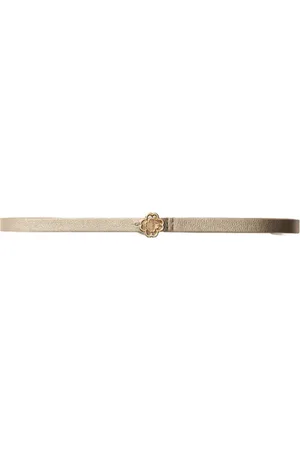 Maje Slim belt with Clover buckle in at Nordstrom, Size Large
