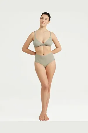 Nudea The Stretch High Waisted Brief in at Nordstrom, Size X-Small Uk