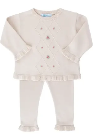 Feltman Brothers Rosebud Sweater & Pants Set in at Nordstrom, Size 3M