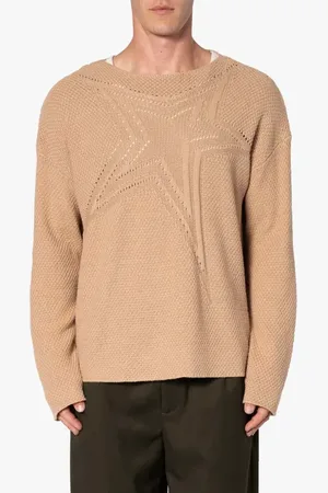 Mnml Oversize Star Boat Neck Sweater in at Nordstrom, Size Medium