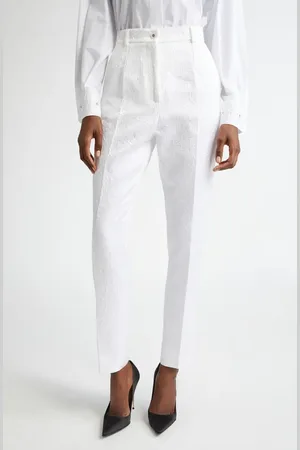 Dolce & Gabbana Brocade Skinny Pants in at Nordstrom, Size 8 Us