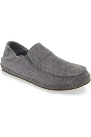 Olukai Moloa Hulu Slip-On in Rock /Rock at Nordstrom, Size 13