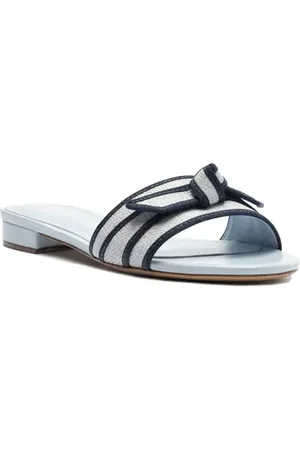 ALEXANDRE BIRMAN Clarita Grosgrain Raffia Sandal in at Nordstrom, Size 5.5