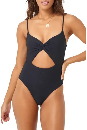 L*Space Kyslee Twisted Cutout One-Piece Swimsuit in at Nordstrom, Size X-Small