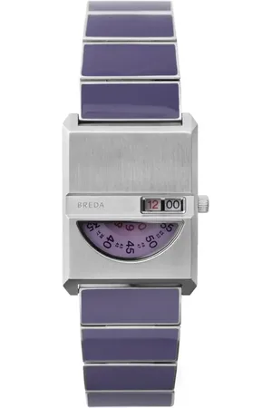 Breda Pulse Tandem Stainless Steel Bracelet Watch, 26mm in at Nordstrom