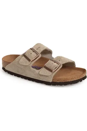 Birkenstock Arizona Soft Footbed Slide Sandal in at Nordstrom, Size 4-4.5Us