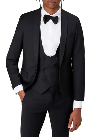 Twisted Tailor Ellroy Skinny Fit Suit Jacket in at Nordstrom, Size 40