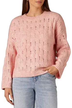 Wit & Wisdom Open Stitch Pullover Sweater in at Nordstrom, Size X-Small