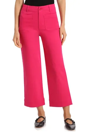BAGATELLE Cropped Cotton Twill Pants in at Nordstrom, Size 10