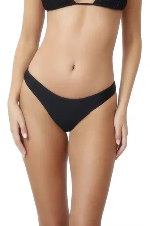 PQ Swim Ruched Bikini Bottoms in at Nordstrom, Size Small