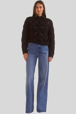 Cynthia Rowley OPEN KNIT SWEATER in at Nordstrom, Size Medium