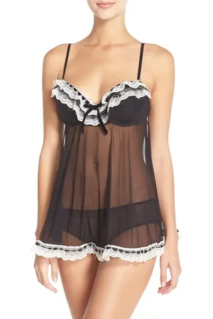 Black Bow Ruffles Galore