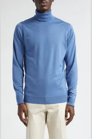 JOHN SMEDLEY Richard Turtleneck Merino Wool Sweater in at Nordstrom, Size Small