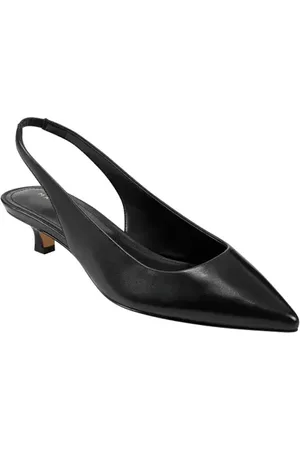 MARC FISHER Posey Kitten Heel Slingback Pump in at Nordstrom, Size 6