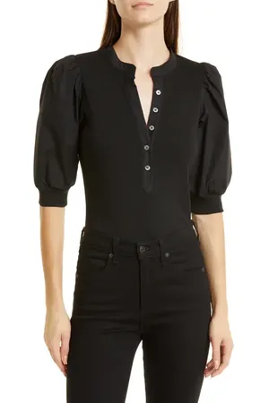 VERONICA BEARD Coralee Front Button Blouse in at Nordstrom, Size X-Small