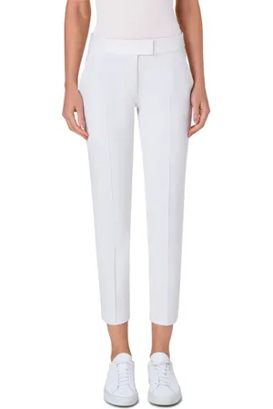 AKRIS Frankie Stretch Cotton Pants in at Nordstrom, Size 2