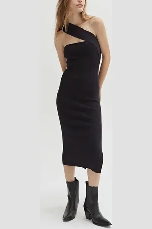 Crescent One Shoulder Bodycon Dress in at Nordstrom, Size X-Large