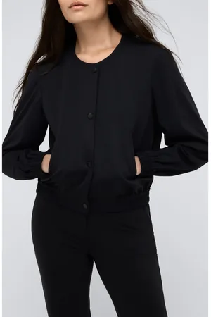 Kenneth Cole Athletic Stretch Collarless Bomber Jacket in at Nordstrom, Size X-Large
